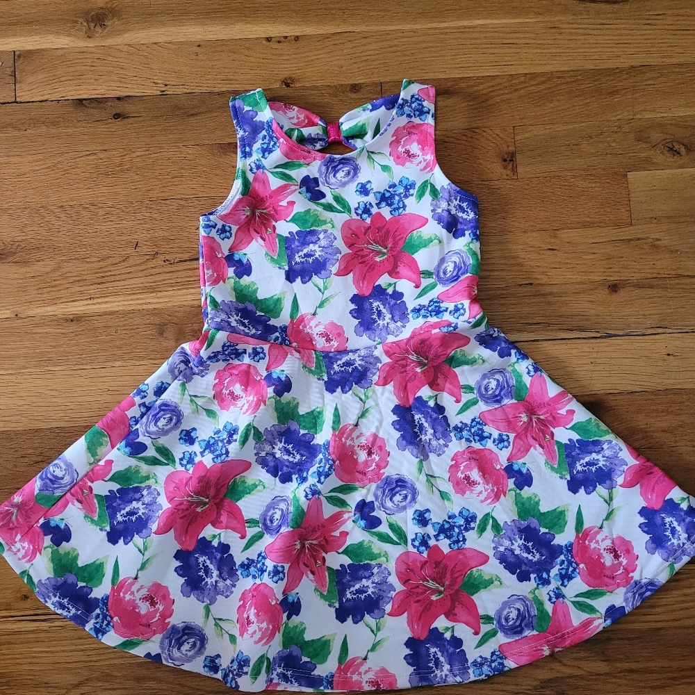 Girls dress and denim dress